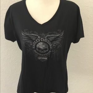 Harley-Davidson Women’s V-neck Tee